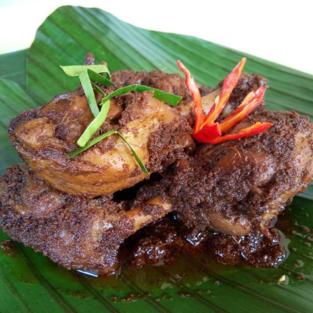 

Rendang Ayam Kampung - Daging ayam kemasan 1kg