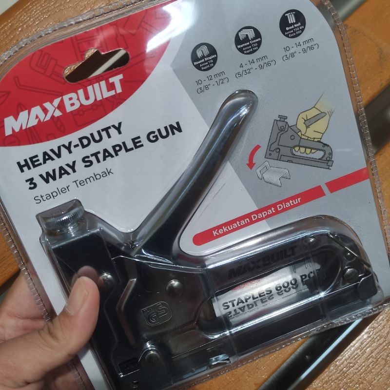 

STAPLES TEMBAK / STAPLER TEMBAK 3 IN 1 KRISBOW