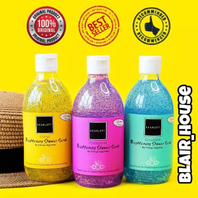 (COD) SABUN MANDI - SCARLET WHITENING