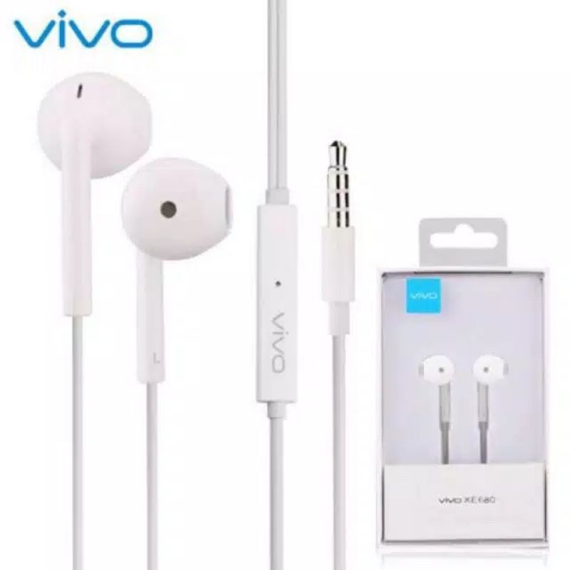 LC - HEADSET HANDSFREE EARPHONE VIVO XE-680 HEADSET VIVO XE 680 BASS VIVO