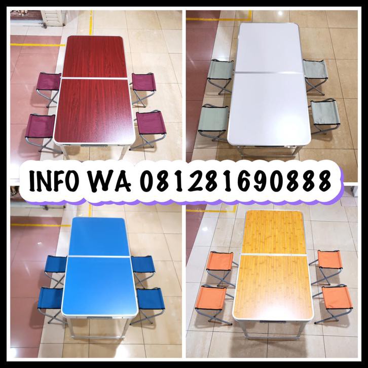 MEJA LIPAT PORTABLE MEJA LIPAT PLUS KURSI