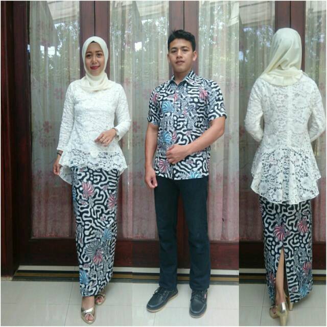 COUPLE KEBAYA BROKAT BATIK COUPLE KEBAYA KONDANGAN