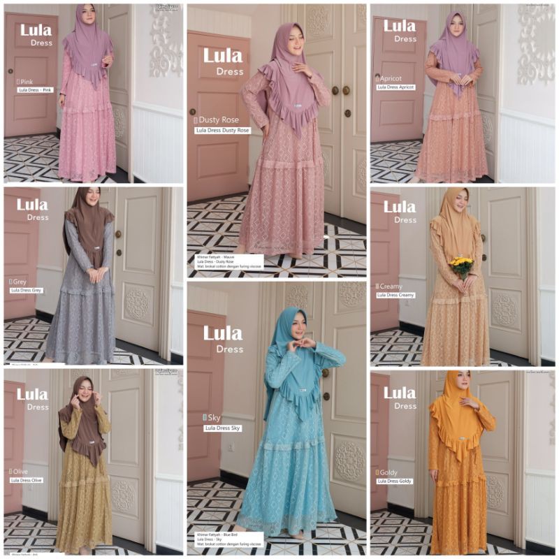 Gamis Brokat Lula by Urfimutiyaro