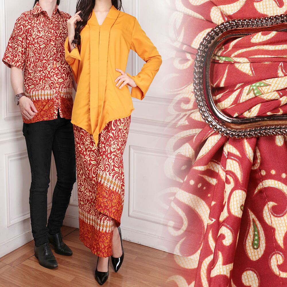 [Cp Kebaya Charsa TL] couple dresskemeja batiklegenda var colour