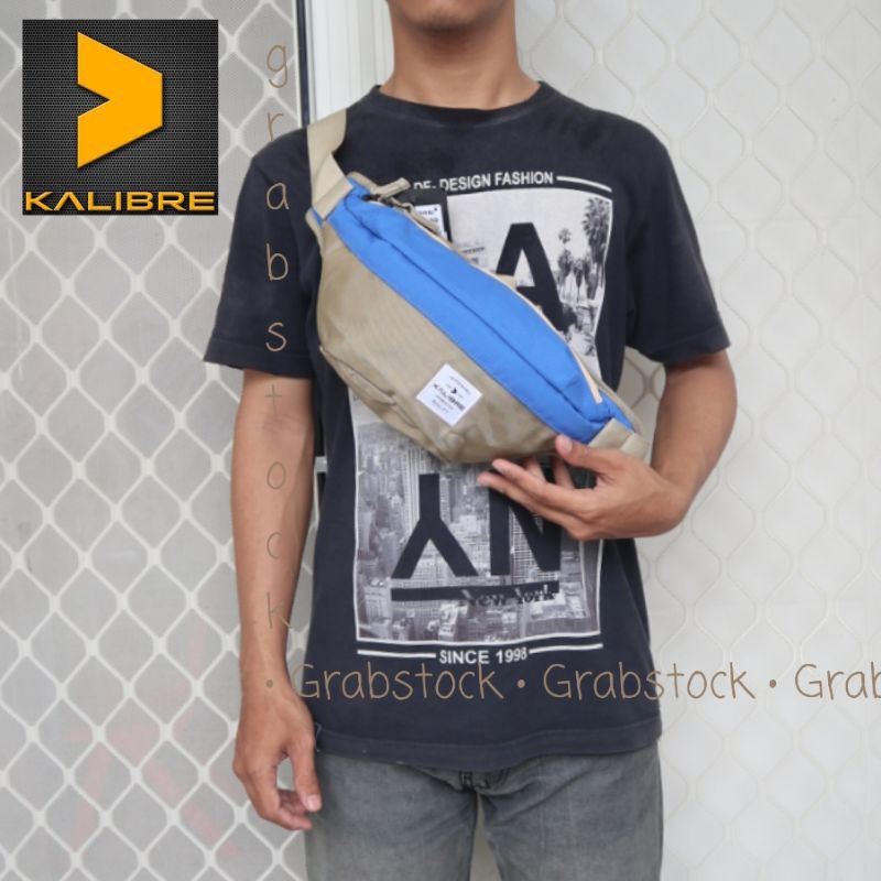 Kalibre Waistbag Tas Pinggang Fencer 09 Biru Muda