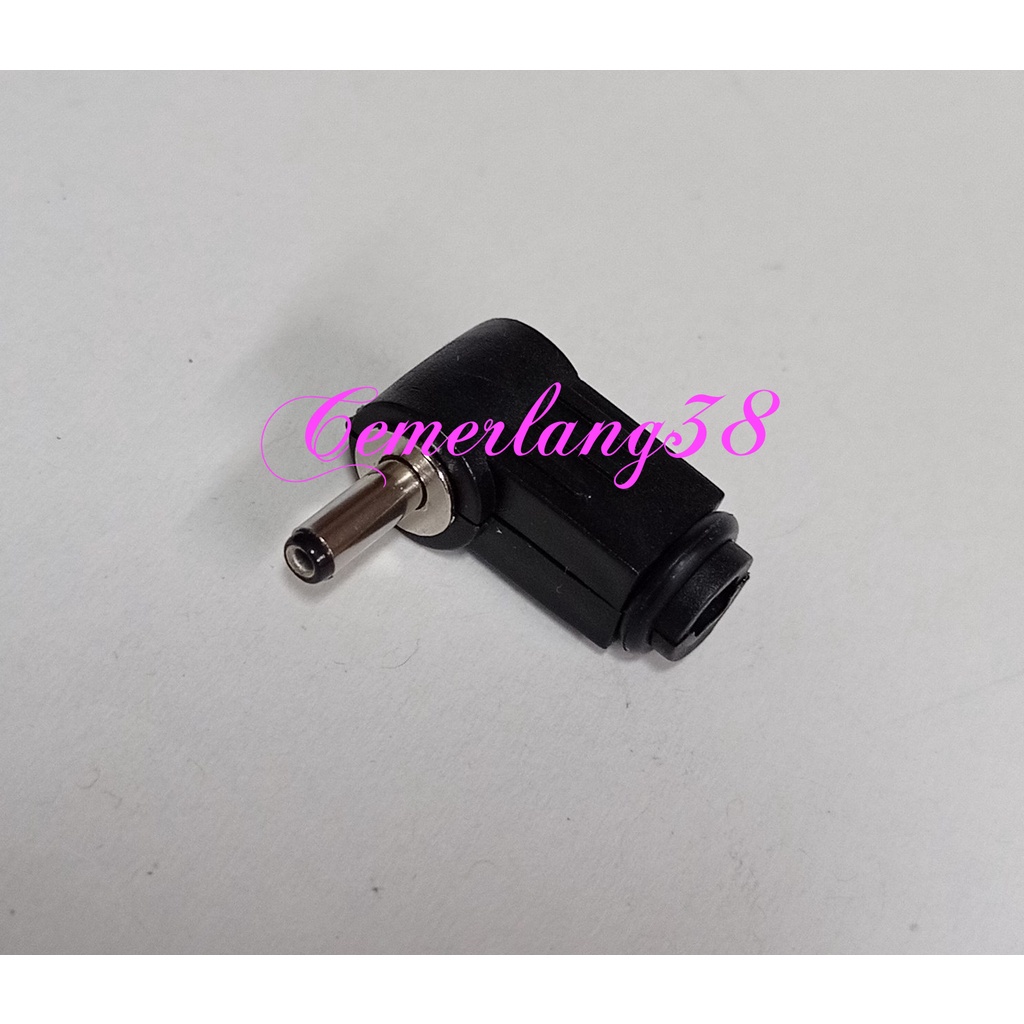 DC JACK ANGLED BENGKOK 3.5x 1.35mm Charger Power Plug Right Angle