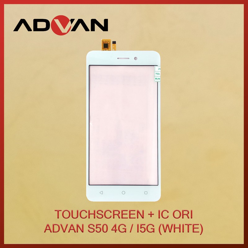 TOUCHSCREEN TS ADVAN S50 4G / I5G ORI (WHITE)