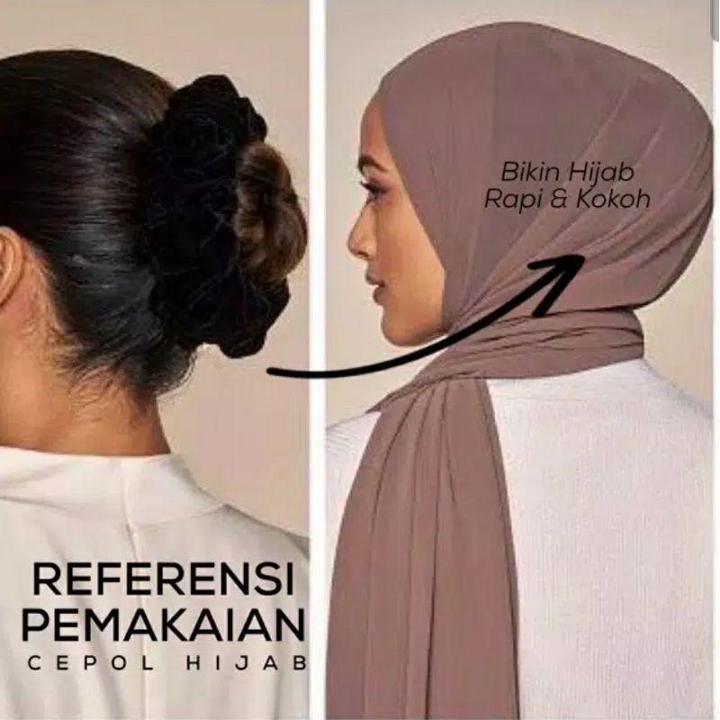 KUNCIR RAMBUT SCRUNCHIE / IKAT CEPOL HIJAB