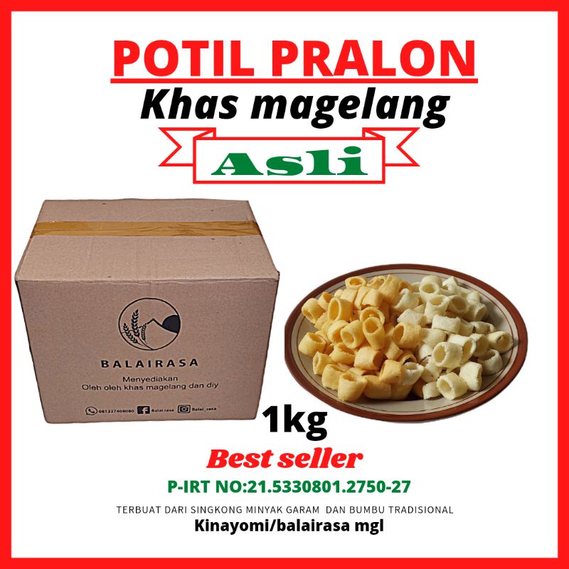 

star potil pralon atau potil halus khas magelang murah berkwalitas 1kg