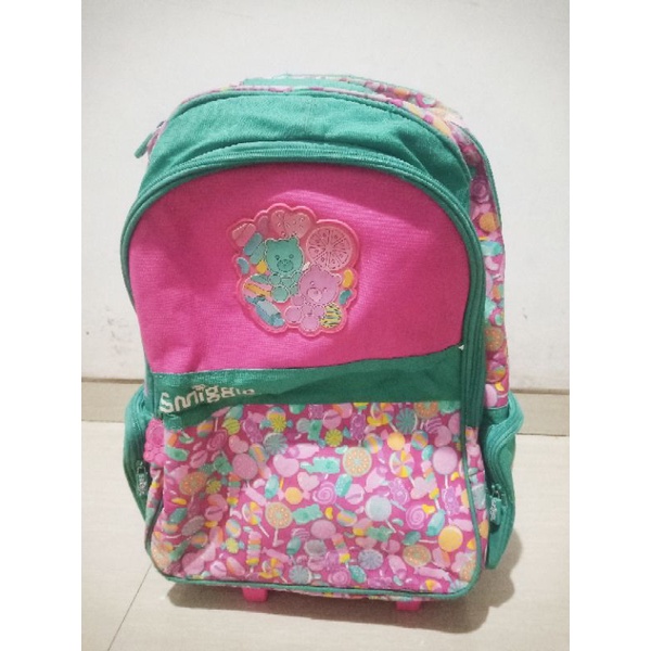 tas trolley smiggle anak sd/ trolley tas sekolah smiggle anak Sd smiggle