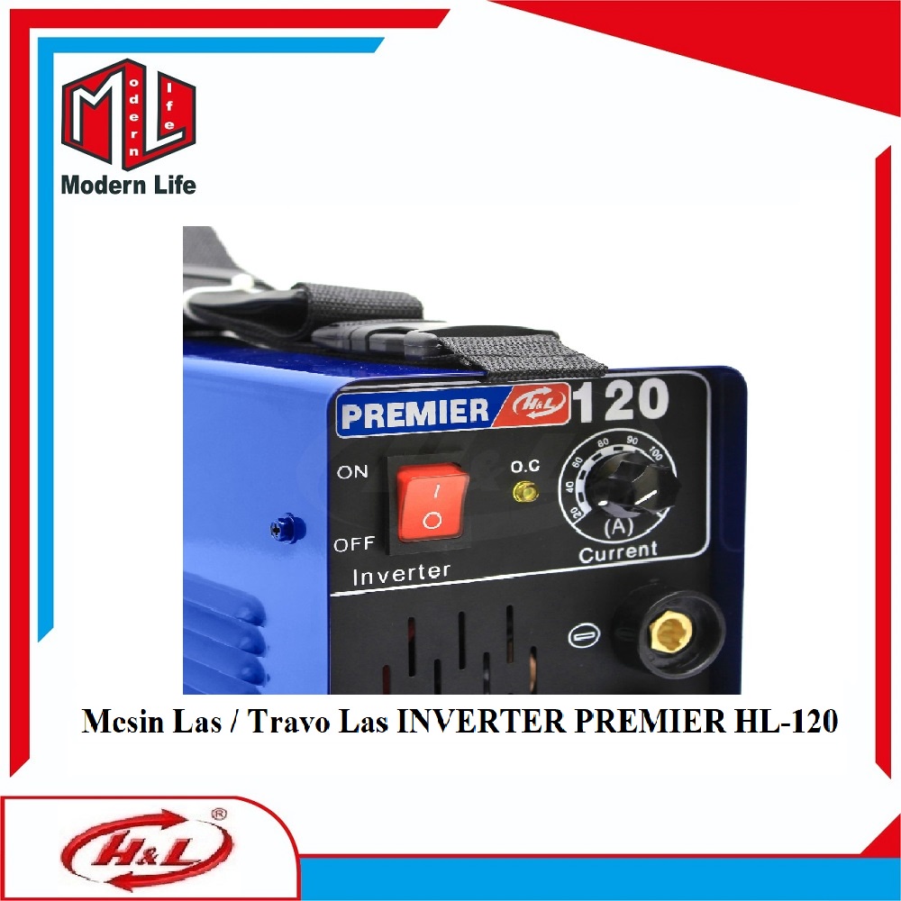 HL Mesin Las INVERTER PREMIER HL-120 / Travo Las INVERTER Premier 120A