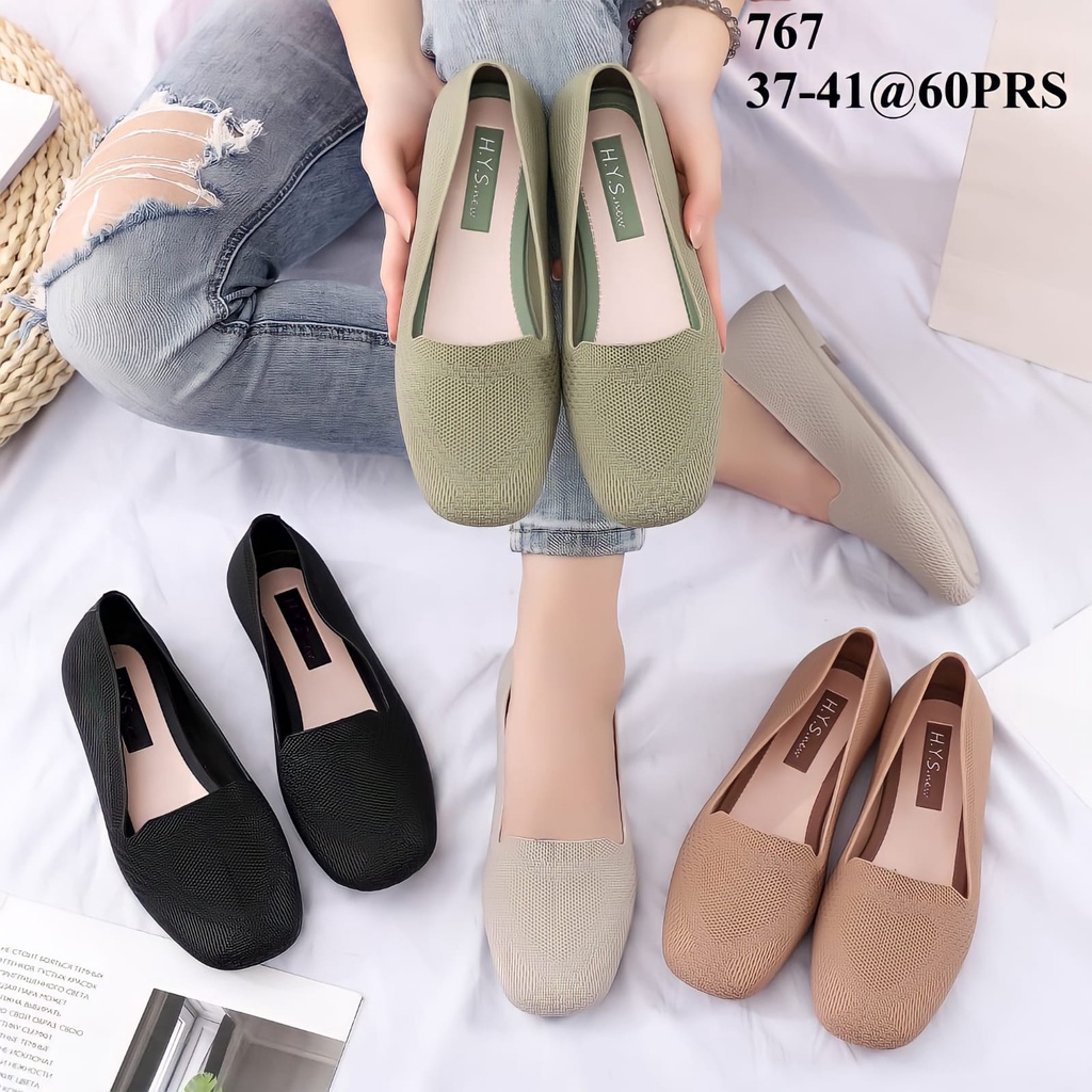 (COD) Sepatu Slip On Korea Import Wanita HYS 767