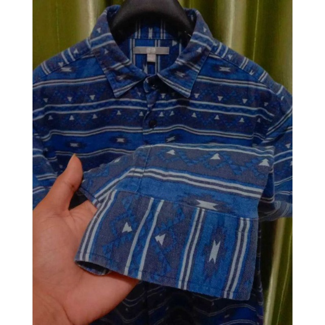 kemeja flanel /uniqlo flanel/kemeja uniqlo