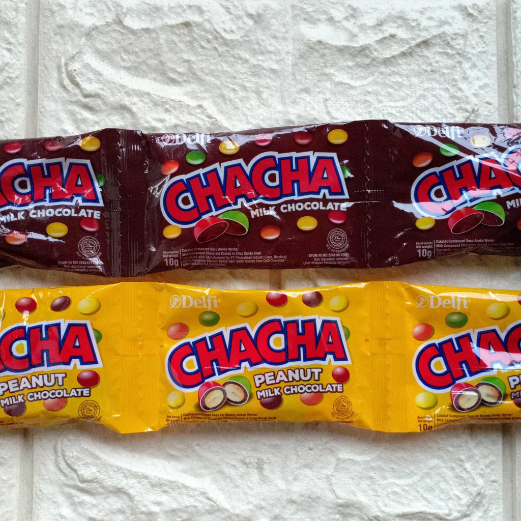 

Delfi Chacha Cha Cha Peanut Milk Chocolate Sachet 10gr Coklat Cokelat Cemilan Snack Makanan Ringan