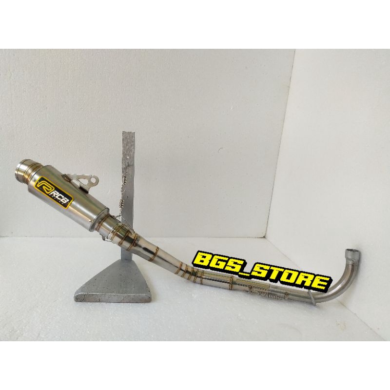 knalpot RCB buat jupiter Z . Z1 . Vega R . ZR . Force . Supra fit . Supra X 125 . karisma . Revo dll