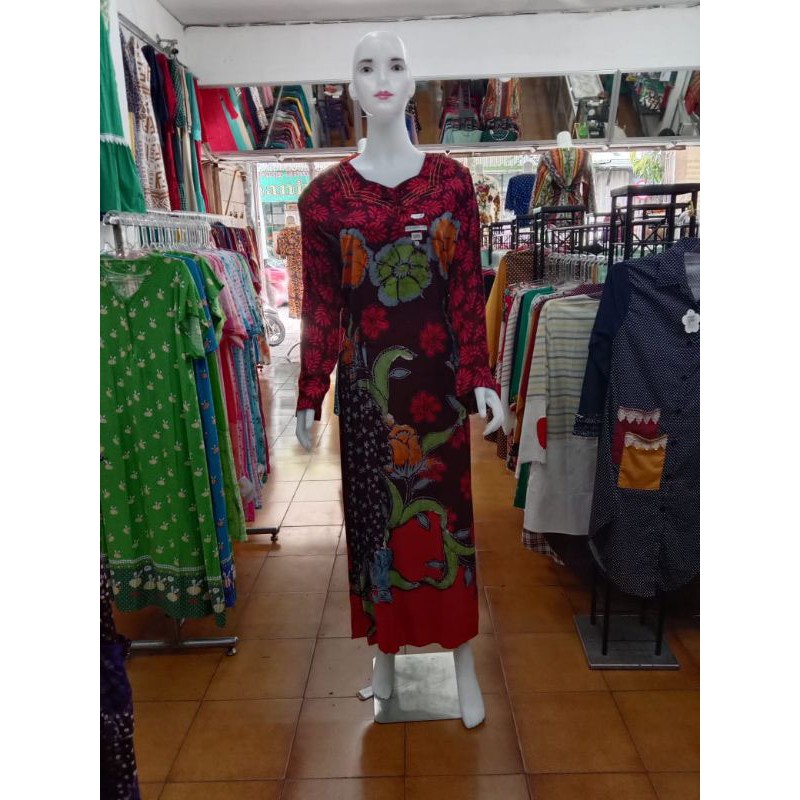 Daster Pujangga Kerut  SRN Lengan Panjang