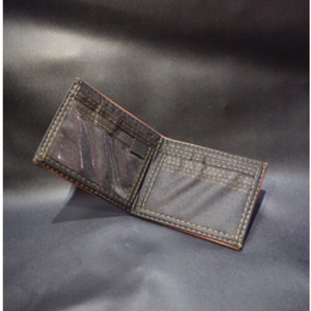 DOMPET PRIA REMAJA‼️dompet lipat bahan kulit sintetis lokal golden D600 jackal #dompet #dompetcowok