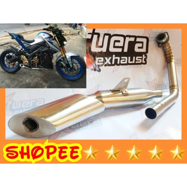 KNALPOT RACING KOLONG/UNDERBELLY UNTUK R15 XABRE CBR 150R GSX R150 TIGER SCORPIO