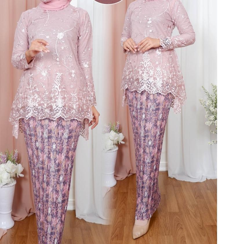 ➳ ADE> KEBAYA MIKHA 2 - STELAN KEBAYA BLOUSE CANTIK - MODEL BAJU KEBAYA KEKINIAN - KEBAYA / KEBAYA W