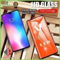 Tempered Glass temper anti gores kaca Xiaomi Redmi Note 8 / Note 8 Plus Anti Finger Screen - Hitam