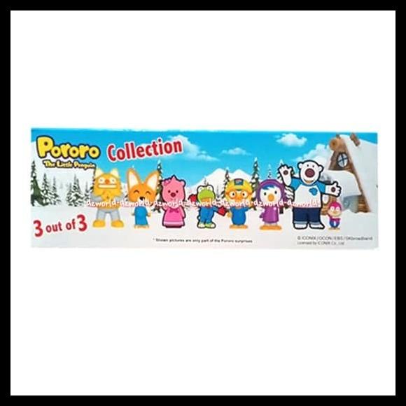 

Zaini Pororo Piguin Coklat Telor Egg Chocolate Berisi 3Pcs Isi Mainan