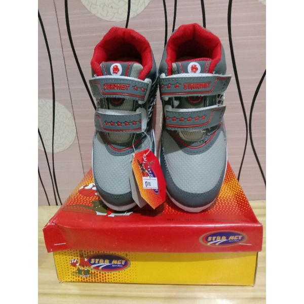 SEPATU ANAK TK PAUD LAKI DAN PEREMPUAN/SEPATU STARNET SIZE 28-33