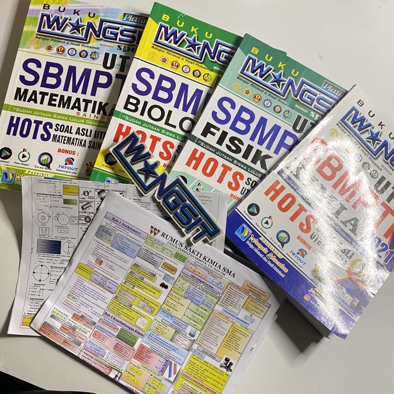 Wangsit Saintek 2021 Platinum (Preloved) + RUMUS FISIKA KIMIA