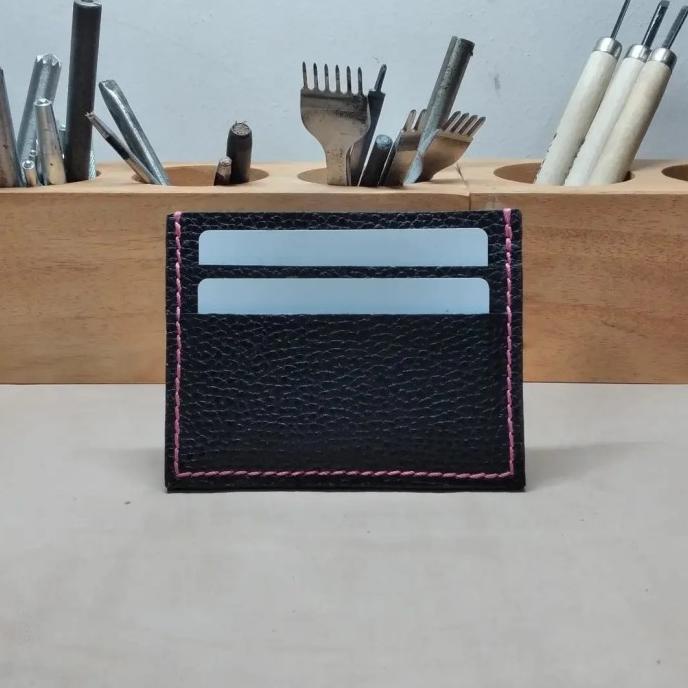 

Office & Stationery | Document Organizer | Santeybor Card Holder Leather Wallet / Dompet Kartu Kulit / Altu | Best Seller