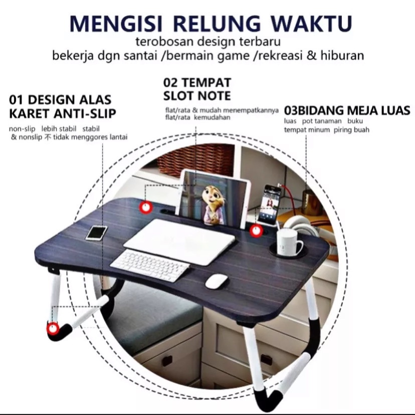 ( BISA COD ) PROMO MEJA LIPAT / MEJA LIPAT BELAJAR LAPTOP SERBAGUNA PORTABLE/MEJA BELAJAR KARAKTER MURAH / MEJA FURNITURE RUMAH / MEJA BELAJAR ANAK / MEJA BELAJAR DEWASA LIPAT / MEJA PORTABLE MULTIFUNGSI