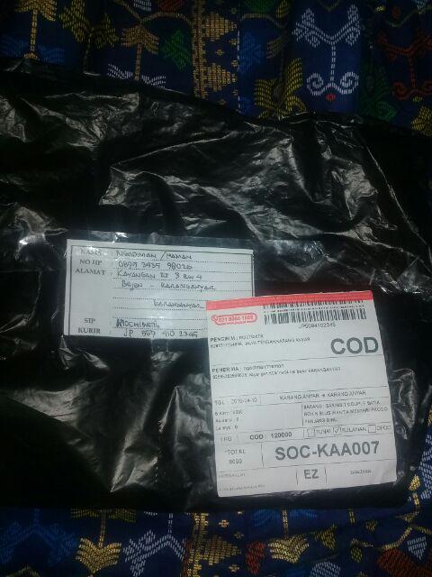 Sarimbit Couple Batik Rok N Blus Wanita Mentari Prodo Panjang Biru