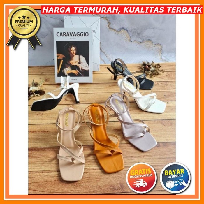 [Kode Produk P0T] Amina Muaddi Heels 3Cm 7Cm 9Cm Hils Wanita Kekinian Sandal Kondangan Heals Jinjit 