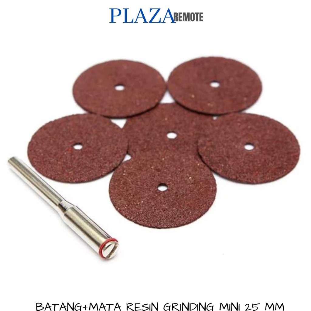 MATA GRINDING POTONG RESIN / MINI CUTTING WHELL DISC 25 MM + BATANG GERGAJI