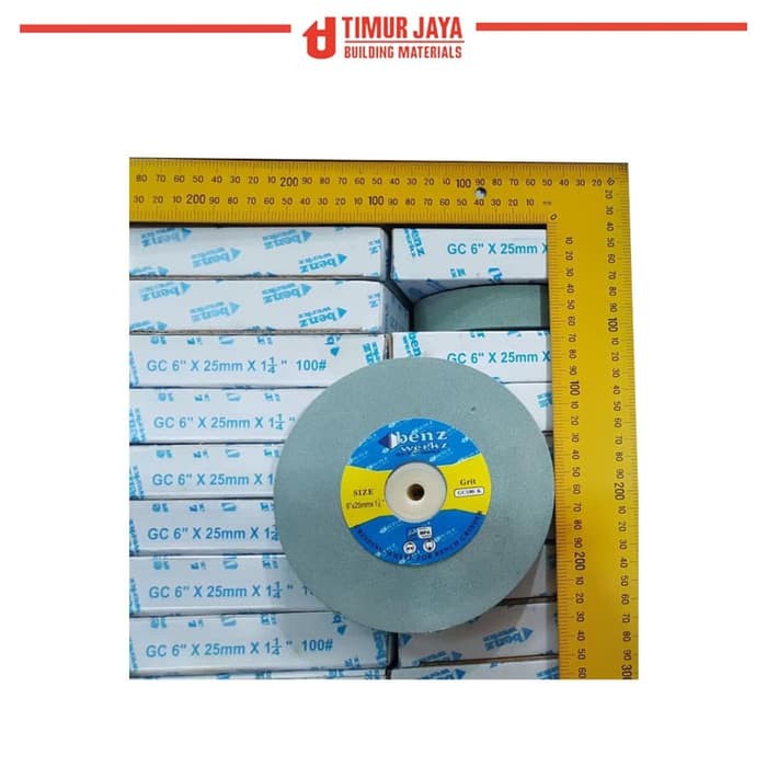 CUCI GUDANG PROMO batu gerinda gurinda duduk 6 inch BENZ GRIT 100