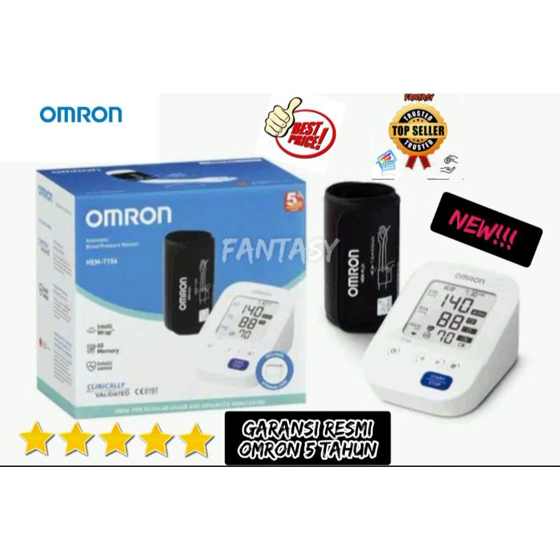 TENSIMETER OMRON HEM 7156 GARANSI RESMI 5 TAHUN