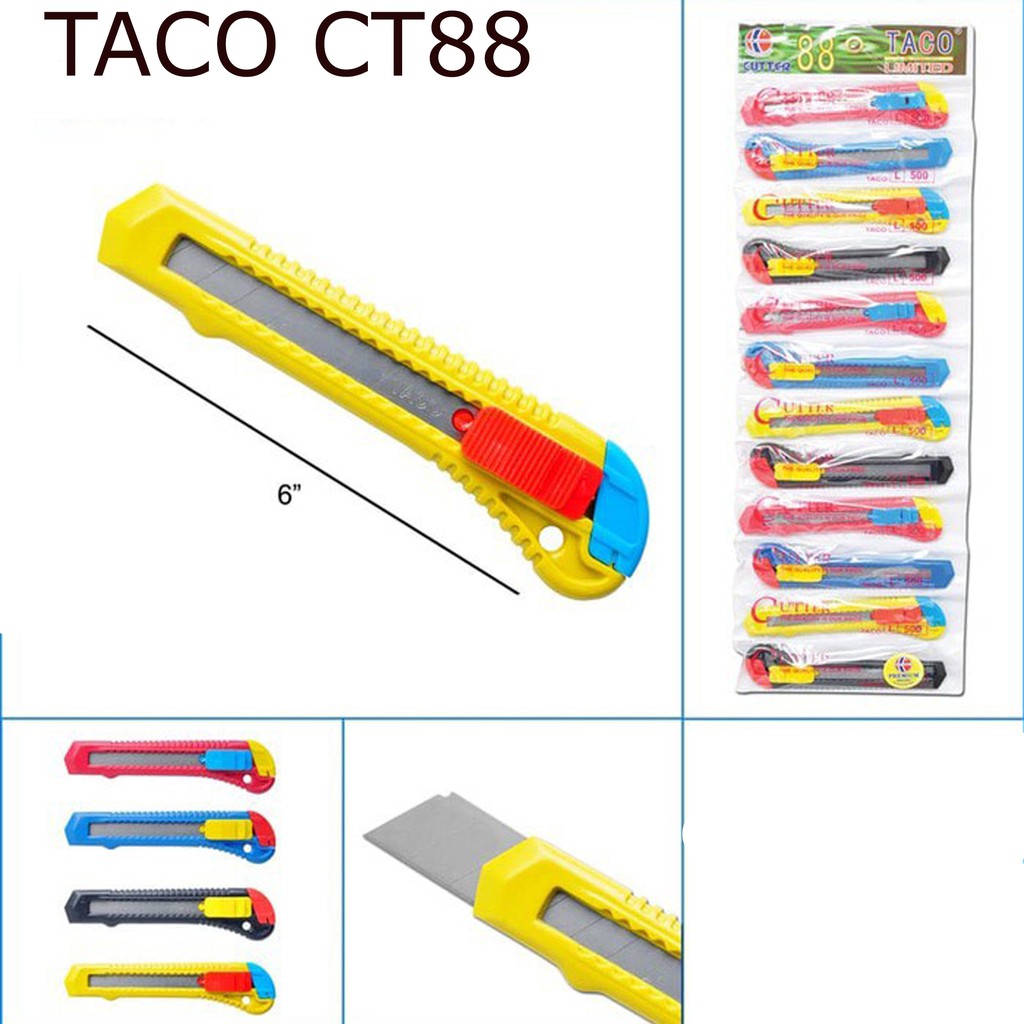 

PISAU CUTTER MERK TACO