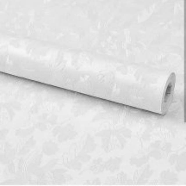 Grosir walpaper stker dinding 3d motif bunga warna abu abu