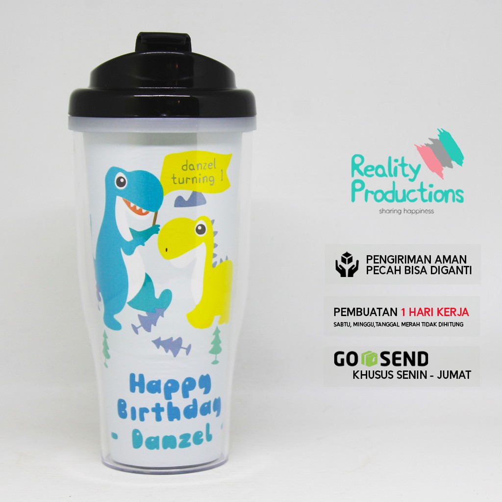 Exmoor Tumbler Dino untuk Kado Ulang Tahun Anak