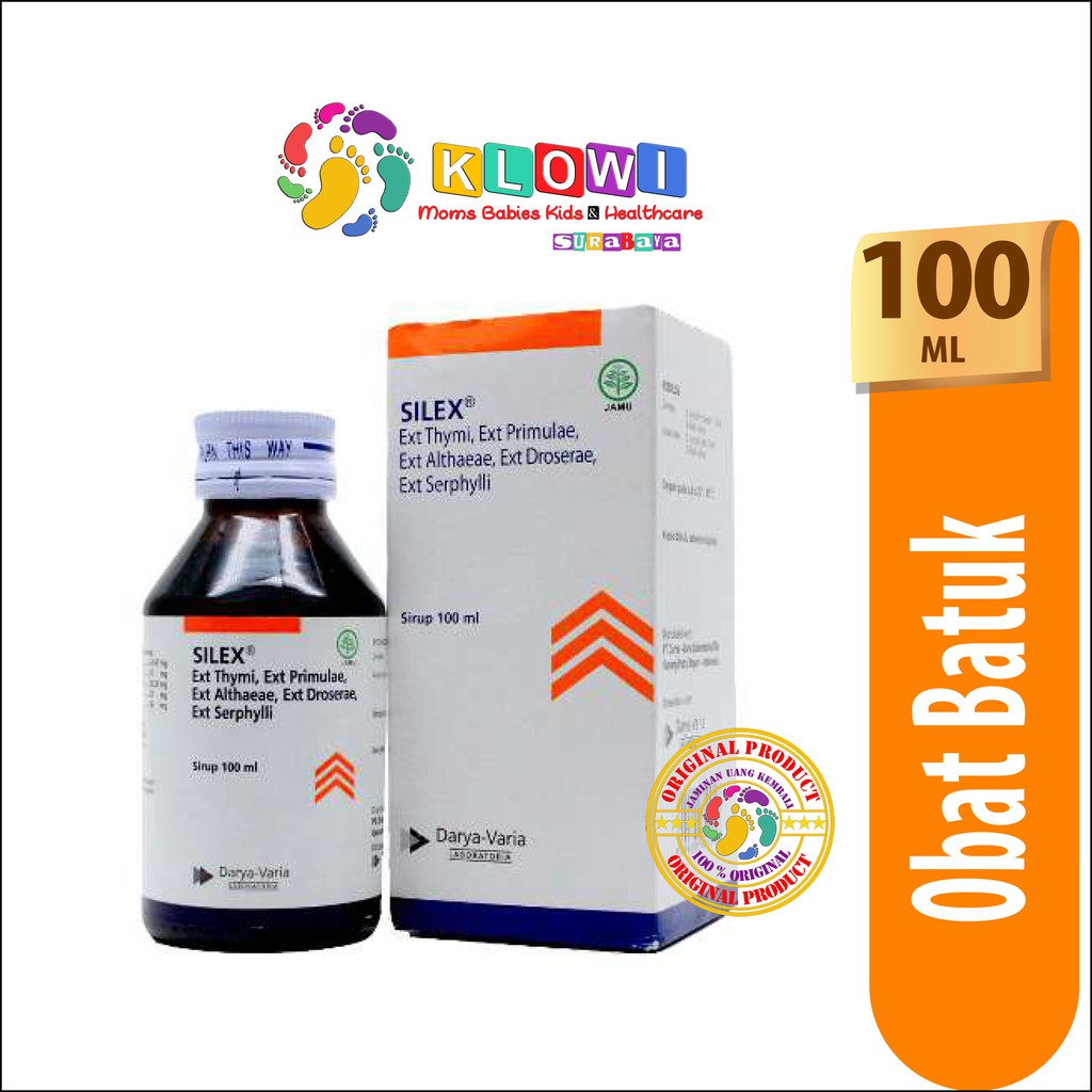 

Silex Syrup Obat Batuk Berdahak Herbal - 100 mL