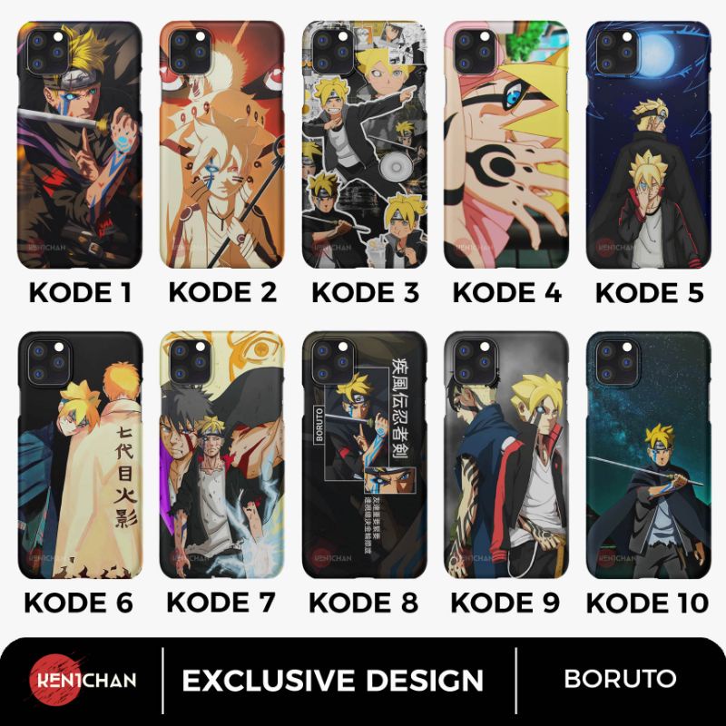 Case Custom BORUTO Anime Naruto Boruto Kenichan
