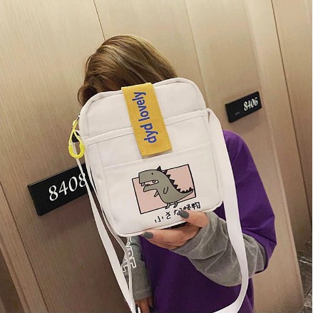 Tas Selempang Wanita - Warna putih