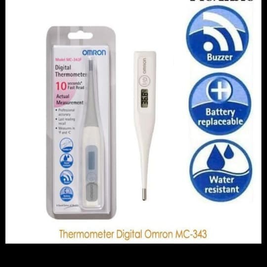 Thermometer Digital Omron MC 343 flexible termometer pengukur suhu badan