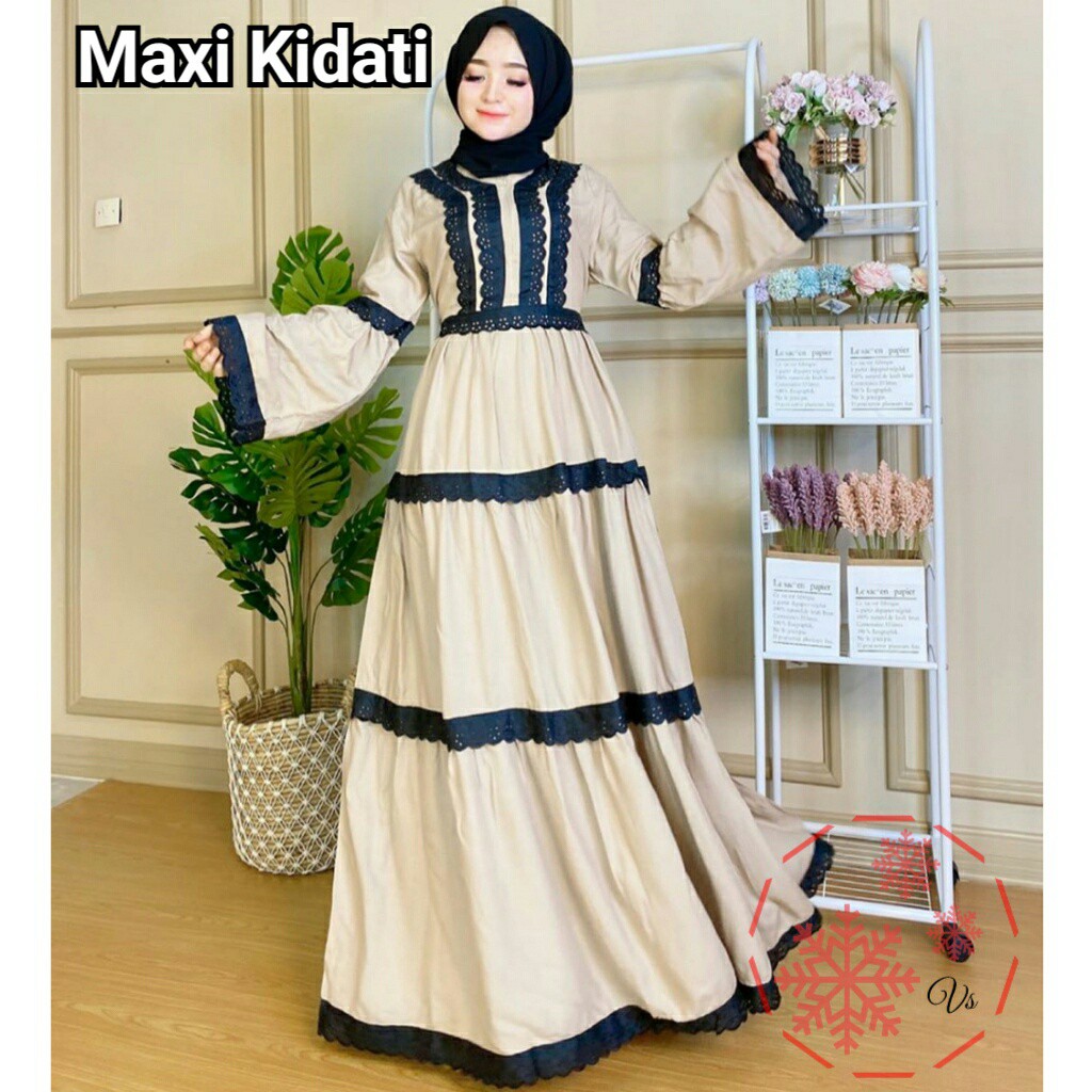 ESHAL WEAR DRESS MUSLIMAH GAMIS SYARI ABAYA DATIH