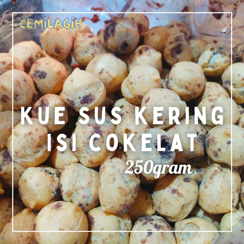 KUE SUS MINI KERING ISI COKELAT