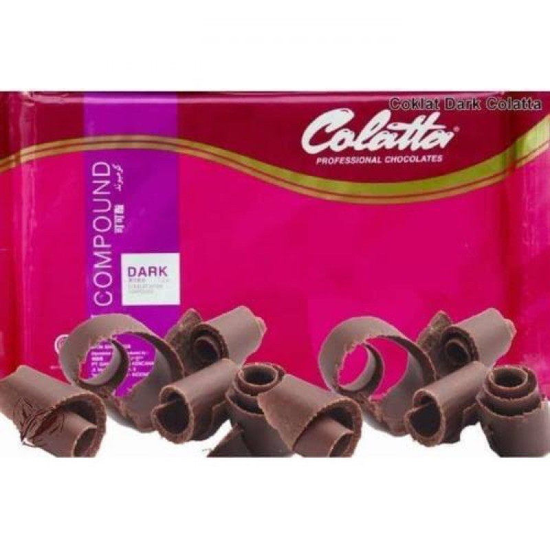 COLATTA DARK 1KG - Collata Chocolate Compound