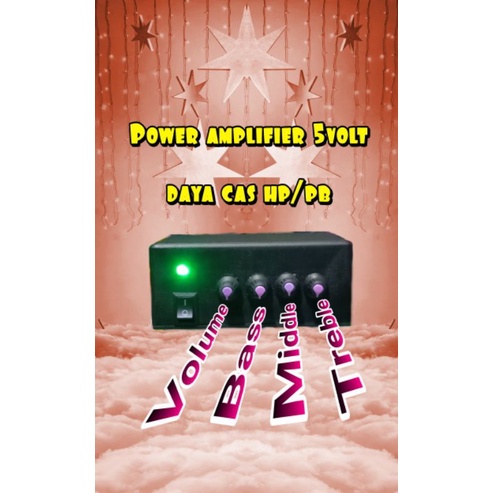 power amplifier 5 volt