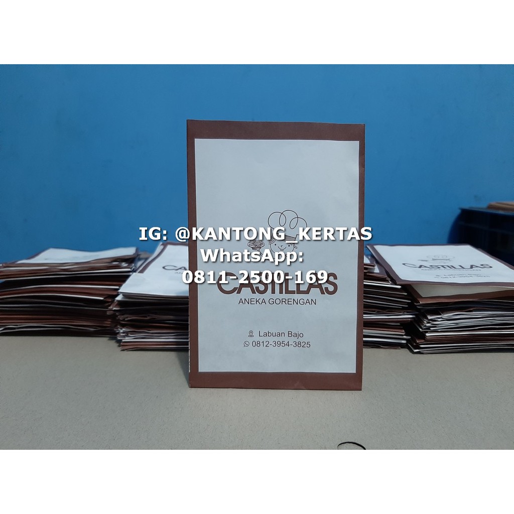 

Kantongkertas foodgrade ukuran A 10x4x15cm