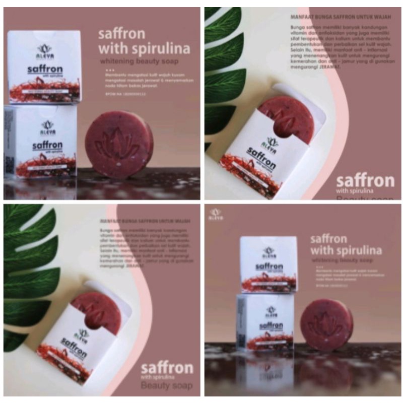 SABUN SAFFRON ORIGINAL BPOM PEMUTIH WAJAH ALAMI AMPUH ATASI JERAWAT DAN FLEX