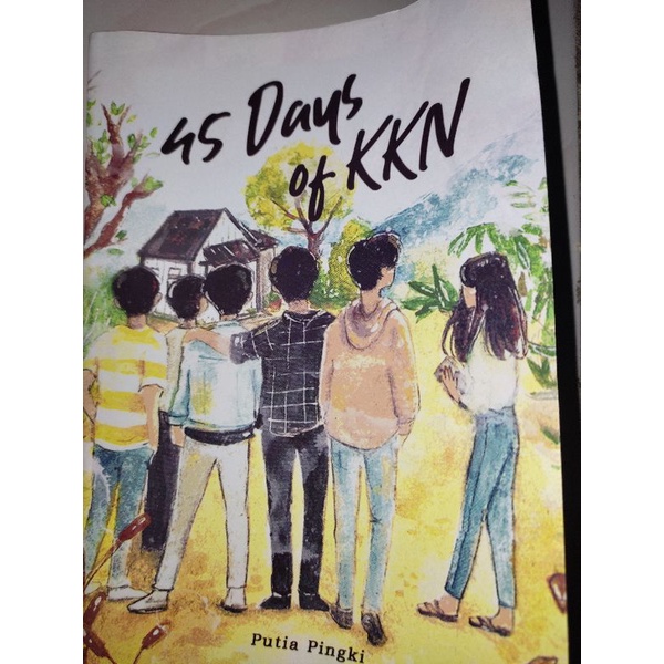 PRELOVED NOVEL 45 DAYS OF KKN [Book Only]