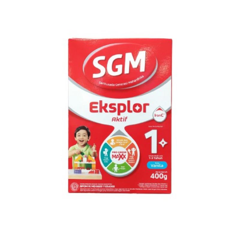 SGM 1+ Vanilla dan Madu Susu Pertumbuhan 400gr