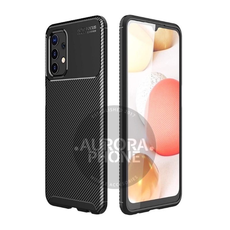 Samsung Galaxy A32 4G Case Cover Carbon Soft Case A32 4G / Soft Case A32 4G